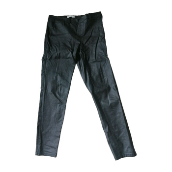 Tekonahkahousut jeans