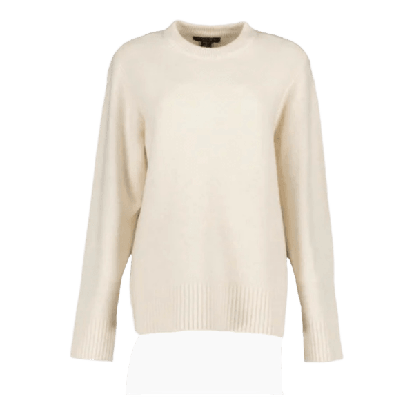 Cream knitted sweater