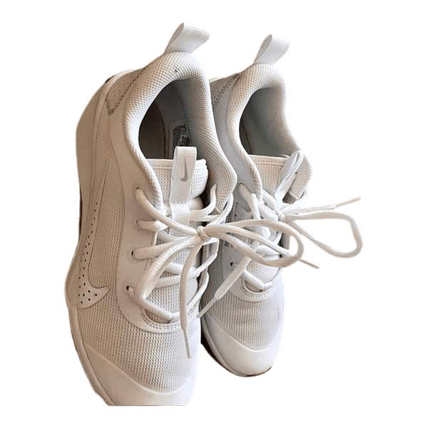 White Nike sneakers