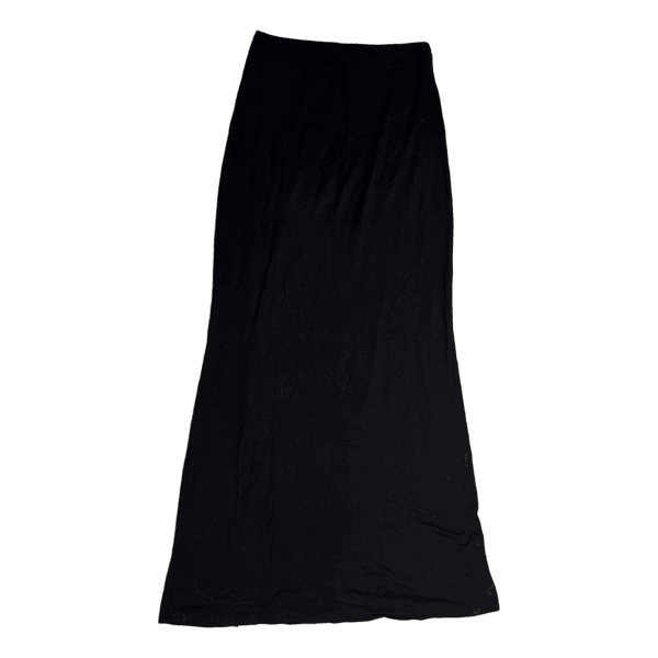 Black maxi skirt