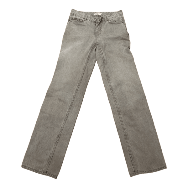 Grå denim jeans