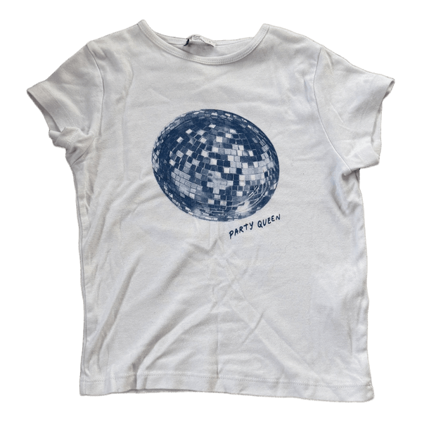 White graphic t-shirt