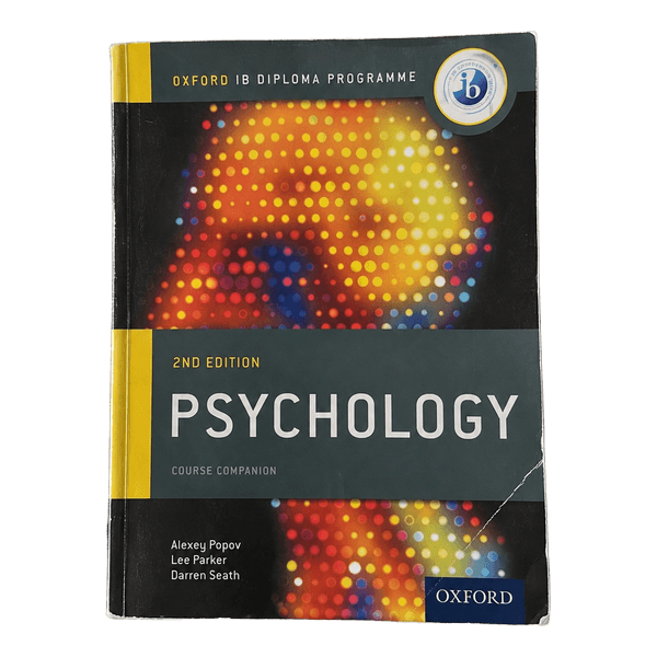 Oxford IB psychology textbook