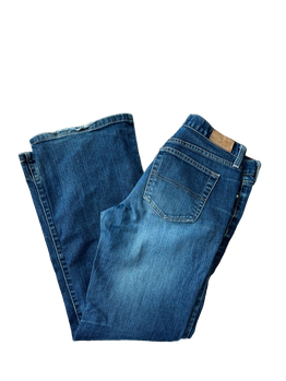 Siniset bootcut farkut S 