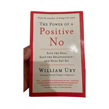 The power of a positive No