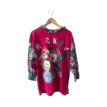 Pinkki  Mickey Mouse Vintage  huppari