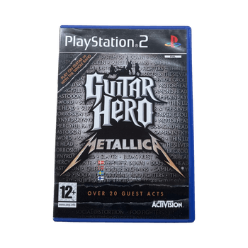 PS2 Guitar Hero Metallica (CIB)