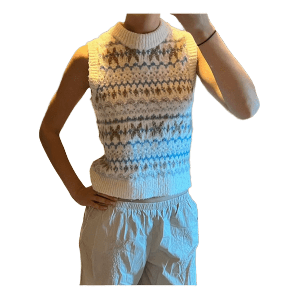 Strikket vest