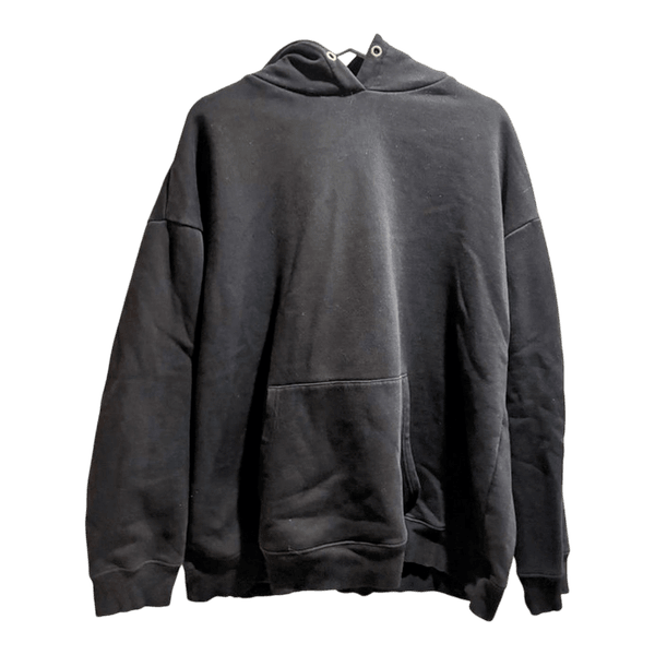 Black oversized hoodie