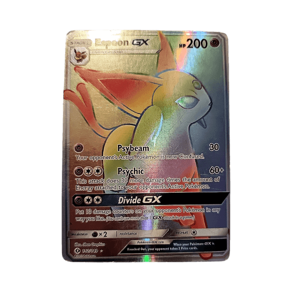 Espeon Gx Rainbow Pokémon kortti
