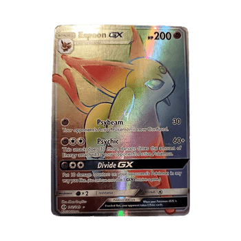 Espeon Gx Rainbow Pokémon kortti