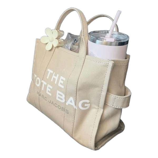 Marc Jacobs canvas tote bag