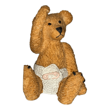 Steiff bear figurine