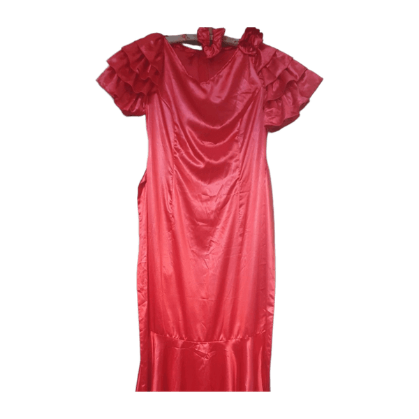 Käsitehty dress