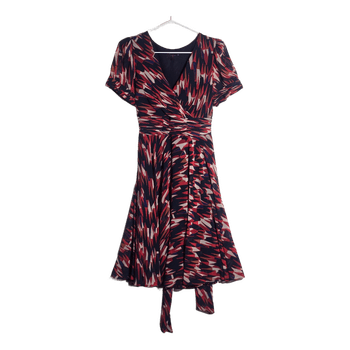 Jasper Conran geometric print midi dress