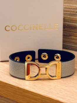 Coccinelle nahkainen rannekoru uusi