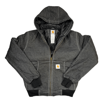 Carhartt hooded denim jacket