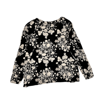 KappAhl musta kukkapaita, koko M