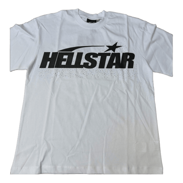 Balta Hellstar marškinėliai