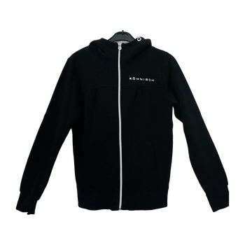 Röhnisch Black Zip-up Hoodie, Size XS