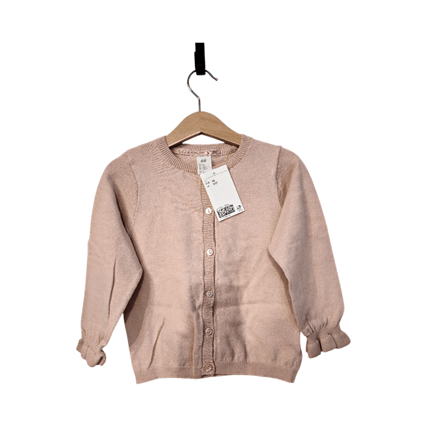 Pink cardigan