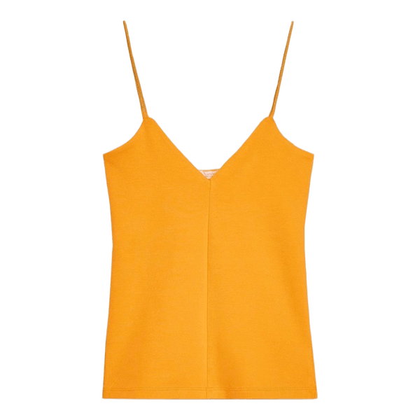 Orange Zara top