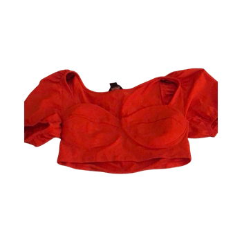 Lyhyt punainen toppi