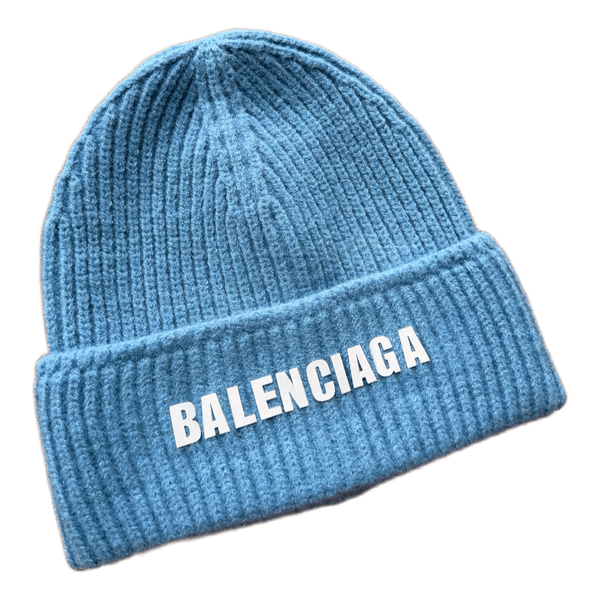 Blue beanie