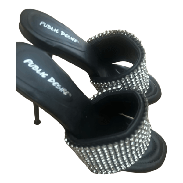 Public Desire rhinestone heels
