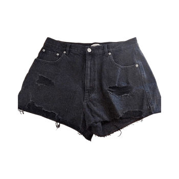 Naisten revityt farkkushortsit