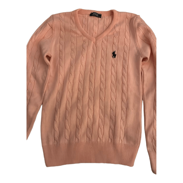 Ralph lauren pink knitted sweater