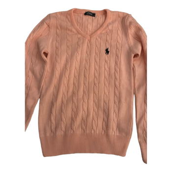 Ralph lauren pink knitted sweater