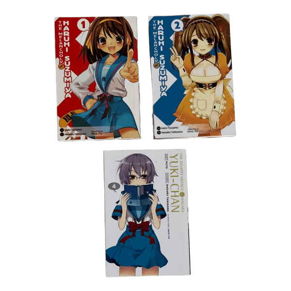 Haruhi Suzumiya manga raamatud