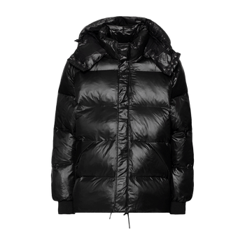 Black winter coat