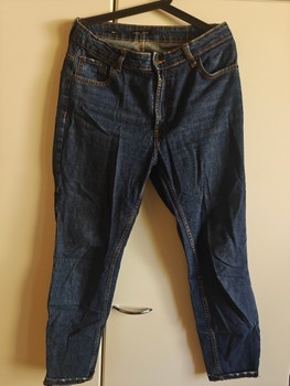 Bershka blue mom jeans