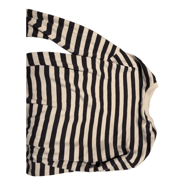 Stripet strikket pullover