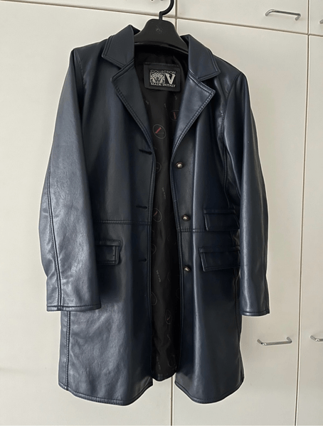 Italian made Leather Coat
