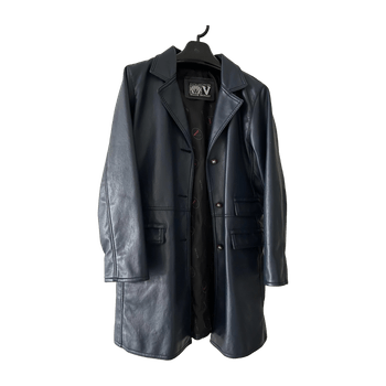 Italian made Leather Coat