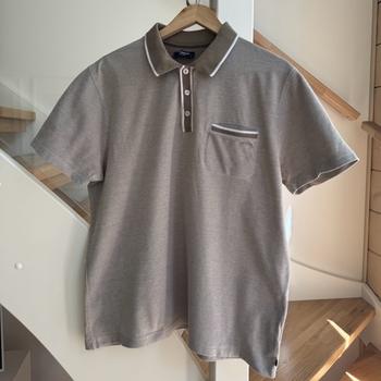 Miesten beige pikeepaita