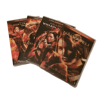 Nälkäpeli-DVD:t