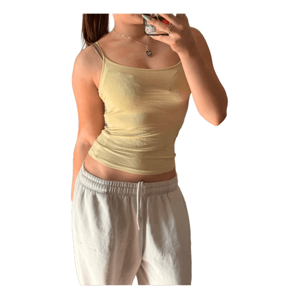 Yellow camisole top