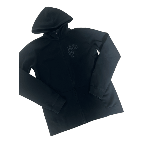 SOC black zip hoodie