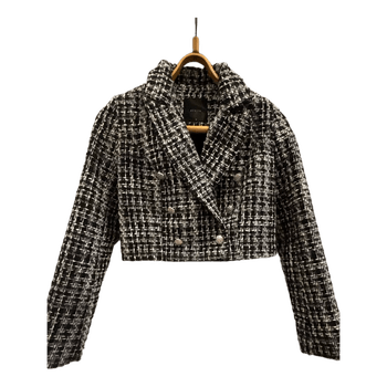 Mohito tweed cropped blazer