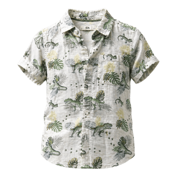 Dinosaur print shirt