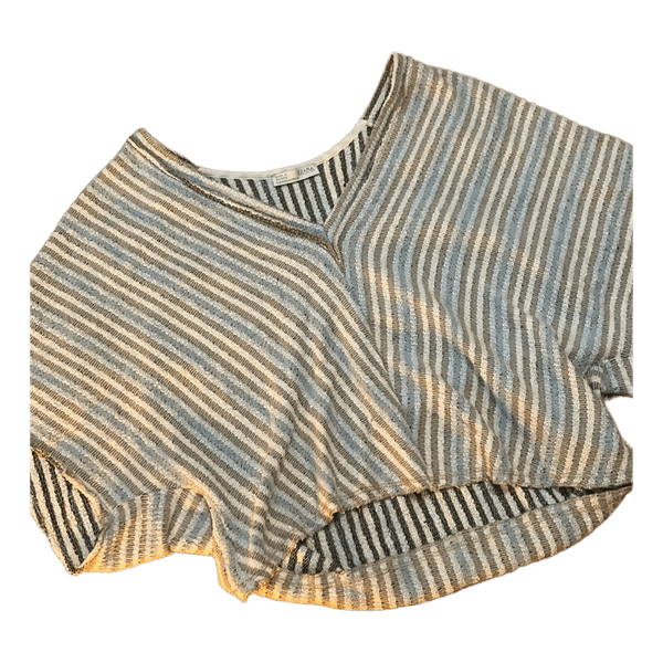 Zara striped knit top
