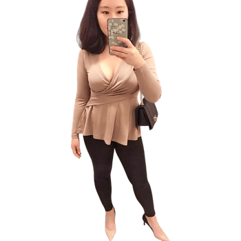 Sexy wrap top