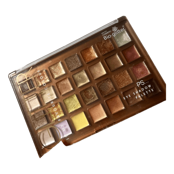 PS... Lidschattenpalette Bio-Glitter