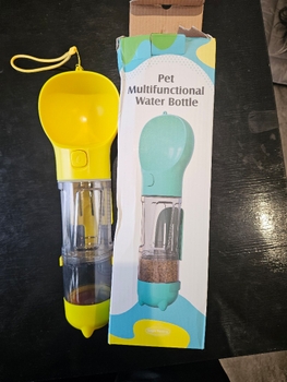 Pet Multifunctional Water Bottle /Koiran ruokaa ja juoma matkapullo