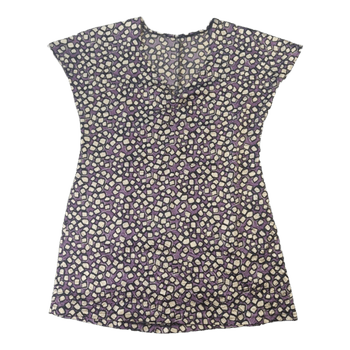 Kuviollinen Tunika - Liila & Beige - Vastaa S/M