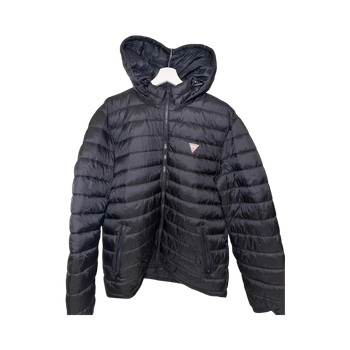 Black Guess puffer jacket